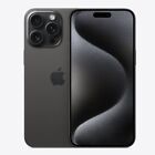 Apple iPhone 15 Pro Max 256GB Black Titanium Unlocked - NEW & SEALED
