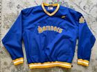 Seattle Mariners Nike Cooperstown Collection Retro Mens L Pullover Wind Jacket