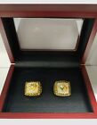 Toronto Blue Jays - World Series 2 Ring Set With Wooden Display Box. Carter Bell
