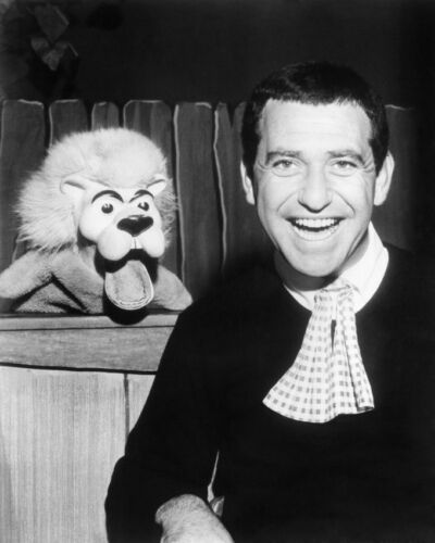 GLOSSY PHOTO PICTURE 8x10 Soupy Sales Black And White