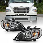 For 03-20 Freightliner M2 106 M2 112 Business Class BLACK Repalcement Headlight (For: Freightliner M2 106)