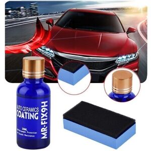 CERAMIC CAR COATING 5 YEAR SCRATCH RESISTANT 9H PROTECTION SUPER HIGH GLOSS KIT