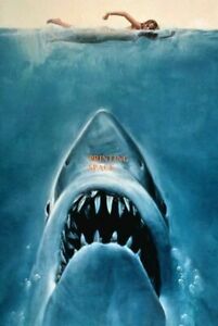JAWS I 1 Vintage Classic Collectors Movie Poster  - POSTER 20x30