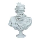 Neptune Poseidon Bust Head Greek Roman God Statue Sculpture Portrait Cast Marble