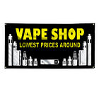 Vape Shop Lowest Prices Around Vinyl Banner Sign With Grommets