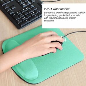 Mouse Pad Wrist Rest Support Ergonomic Comfort Mat Non-Slip PC Laptop Computer