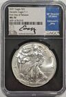 2021 American Silver Eagle T1 NGC MS70 - First Day of Release Edmund Moy 8010