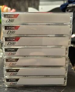 New ListingLot Of 10 Used Cassette Tapes TDK SA90 D60 D90