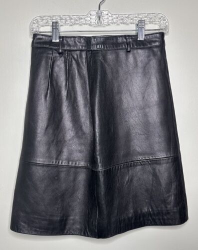Field Gear Genuine Leather Skirt Size 10 Women’s A line Straight Modest Skirt