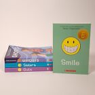 Raina Telgemeier Lot of 4 Middle Grade Graphic Novels Smile Guts Sisters Ghosts