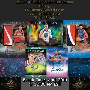 Marcus Sasser 2023-24 Panini Origins Basketball Hobby 1X Case Player BREAK #7