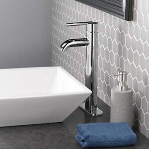 Jacuzzi Elgin Chrome 1-handle Vessel WaterSense Bathroom Sink Faucet with Drain