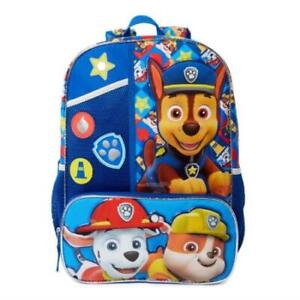 Paw Patrol Kid Boy Girl 17 Inch Backpack Bookbag School Travel Play Date NEW