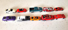 1:87 Scale Mixed collection of 10 metal and plastic cars
