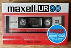 Maxell UR-90 Blank Audio Cassette Tape 90 Min Normal Planters 1980’s