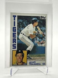 1984 Topps Alan Trammell Baseball Card #510 NM-Mint FREE SHIPPING
