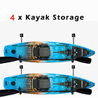 2 Pair Kayak Storage Wall Mount Hanger Rack for Canoe Paddle Kayak Hanging Hooks
