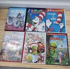 Elmo's World Outdoor & Dr. Suess & Muppets & Kermit 6 Dvd Lot