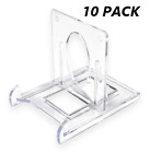 10PC Clear Acrylic Trading Card Stands for Coins Sports Cards Display Holder