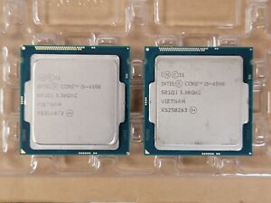 lot of 2 Intel Core i5-4590 3.3 GHz