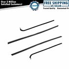 Window Sweep Weatherstrip Seal Inner & Outer Set of 4 for 51-54 Chevy GMC (For: 1951 Chevrolet)