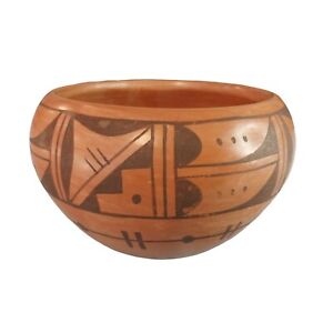 Jean Sahme Nampeyo (Sak' Honsee) Hopi Polychrome Pottery Small Bowl