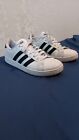 Adidas White and Black Mens Shoes Size 9