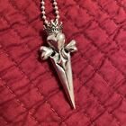 King Baby Dagger/heart Necklace