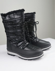 HEAWISH Women’s Winter Snow Boot Fur Lined Mid Calf Warm Boots Womens Size 8