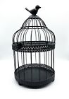 Black Wire Decorative Bird Cage