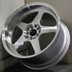 18x9 Silver Machined Wheels Vors SP1 5x112 35 (Set of 4)  73.1