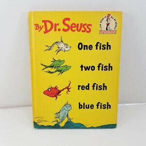 1960 One Fish, Two Fish, Red Fish, Blue Fish by Dr. Seuss