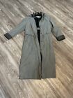 worthington beige hooded dress trench coat/size 14