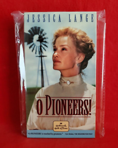 O Pioneers! 1992 Hallmark VHS Tape Jessica Lange