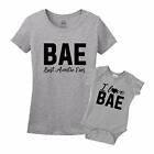 Best Auntie Ever Matching Shirts/Bodysuit Aunt and Niece BAE 2-Pack Combo Clothi