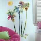 RoomMates RMK2782GM Watercolor Palm Trees Peel and Stick Giant Wall Decals 33...