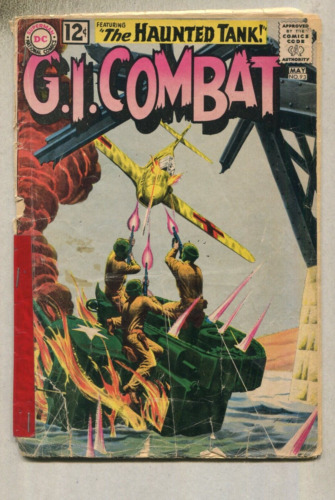 G. I. Combat  #93 Fair  The Haunted Tank  DC Comics  CBX1S
