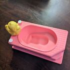 1995 Mattel Barbie Kelly Bathtime Tub & Towel (Combined Shipping Offered)