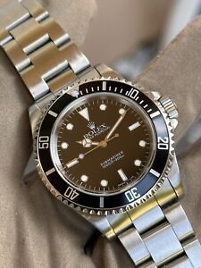 Rolex Submariner No-Date  Steel Black 40mm Watch 14060 W SERIES 1997 BOX PAPERS