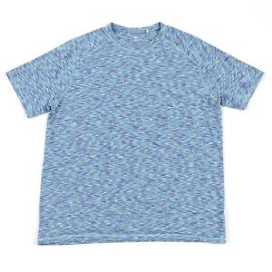 TASC Performance Shirt Mens XXL Blue Abstract Bamboo Organic Cotton Stretch