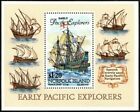 Norfolk Island 1994 - Early Pacific Explorers - Souvenir Sheet - Scott 562 - MNH