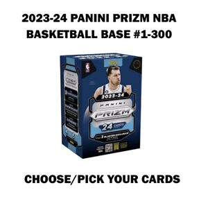 2023-24 Panini Prizm NBA Basketball Base #1-300: Pick/Choose Card