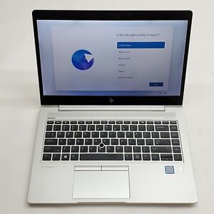 HP EliteBook 840 G5 Laptop Intel i7 8550U 1.80GHZ 14