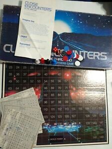 Vintage 1978 Close Encounters of the Third Kind Board Game Complete