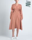 RRP€691 N 21 A-Line Dress IT40 US4 UK8 S Cut Out Buttoned Cuffs Made in Italy