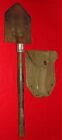 Vintage US Army Entrenching Tool Folding Shovel Soldier Field Equipment w/ Cover
