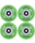 Aowish Light Up Green Glow Inline Skate Wheels 4 Pack 76mm