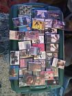 Huge Lot Of Tape Cassettes For Rock And Roll Country R&B Various Lot