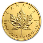 2013 Canada 1/2 oz Gold Maple Leaf BU