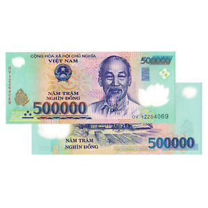 500,000 Vietnamese Dong Banknote VND Vietnam